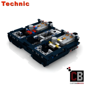 Custom RC Remote Control for Power Function instruction