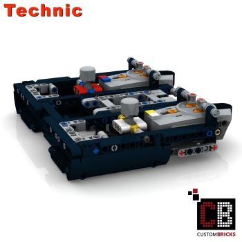 Custom RC Remote Control for Power Function instruction