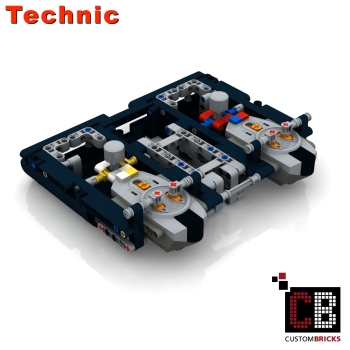 Custom RC Remote Control for Power Function instruction