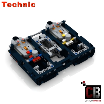 Custom RC Remote Control for Power Function instruction