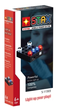 Light Stax S-11503 STAX Mobile Power Brick Extra mit Geräuschaktivierung