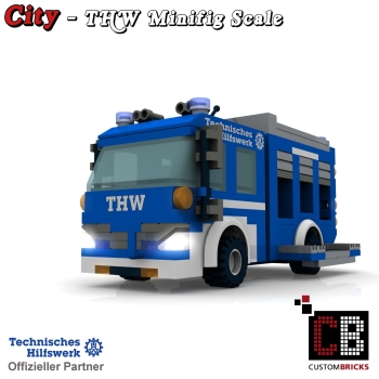 Custom THW Model instruction - Equipment vehicle GKW 2