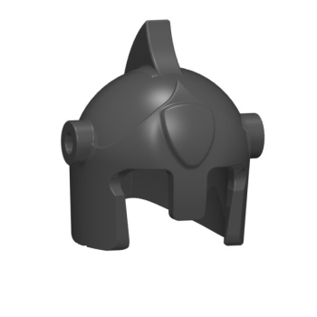 Custom BrickForge knight helmet steel for LEGO ® figures