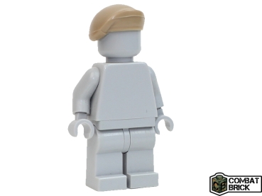 5 Combat Brick Custom WW2 Beret s für LEGO® Figuren dark tan