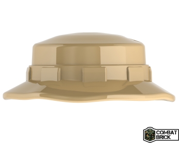 Combat Brick soldiers Boonie hat 5 peaces in drak tan for LEGO® figures