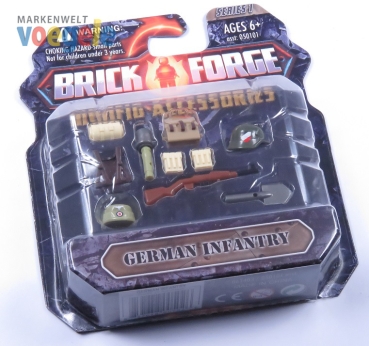 Custom BrickForge WW2 Set Deutsche Infantry für z.B. LEGO ® Figuren