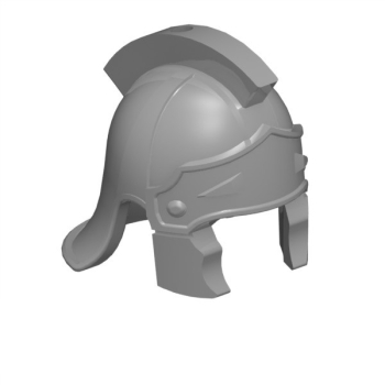 Custom BrickForge Centurion Helmet silver for LEGO ® figures