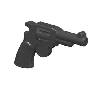 Custom BrickForge Colt Gun for LEGO figures grey