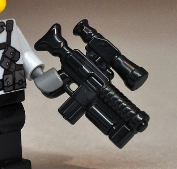 Brickarms Coreburner Gun black for LEGO figures