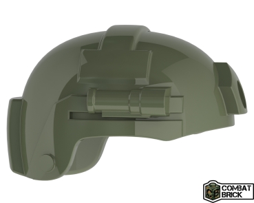 Combat Brick Special Forces Lightweight Helmet 5 peaces in green for LEGO® figures