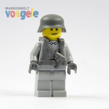 Custom WWII soldier commander figure made of LEGO® parts