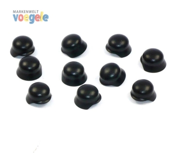 BrickArms Custom WWII soldiers helmets 10 peaces in black for LEGO® figures