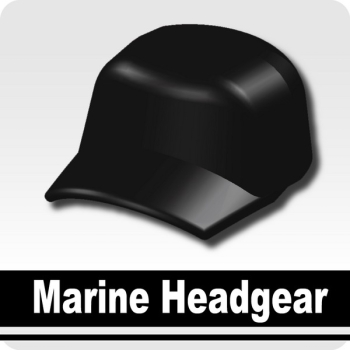 Minifig.cat Custom soldiers Marine Headgear 5 peaces in black for LEGO® figures