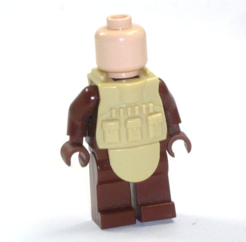 Minifig.cat Custom Weste L4s für LEGO® Figuren in der Farbe tan