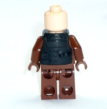 Minifig.cat Custom taktische Weste M08 für LEGO® Figuren in der Farbe schwarz