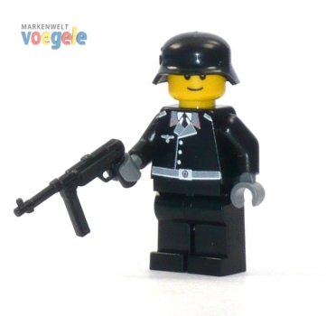 CB Custom Figure tank crew officer made of LEGO® parts an Combatbrick accessories