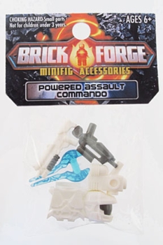 Custom Brick Forge Zubehör Set Ranger weiß für z.B. LEGO ® Figuren