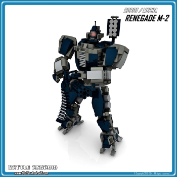 CUSTOM PDF Bauanleitung RENEGADE M2 schwarz grau für LEGO® Steinen