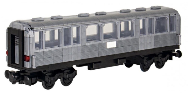 BlueBrixx Railroad Passagierwagen Silberling 407 parts