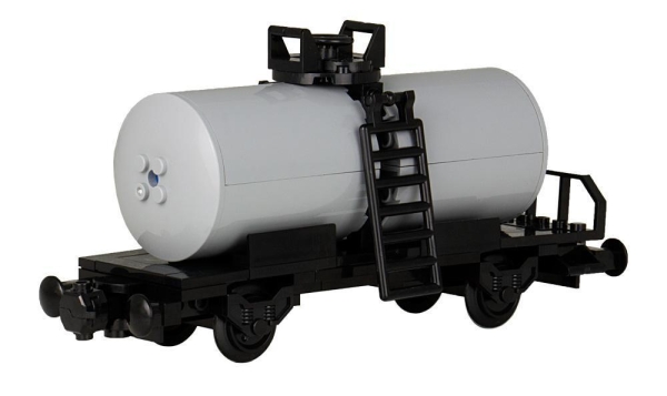 BlueBrixx Railroad tank cars 5er Set with 535 parts