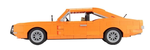 BlueBrixx Orange US Muscle Car 102757