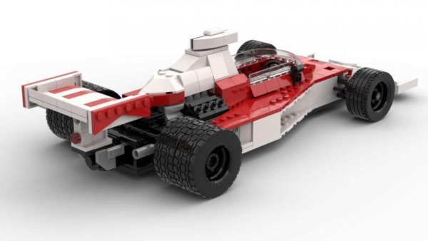 BlueBrixx 1974 Formula Racer white/red 1975 103394