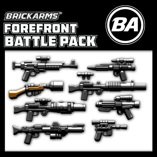 BRICKARMS Weapen Set FOREFRONT BATTLE PACK