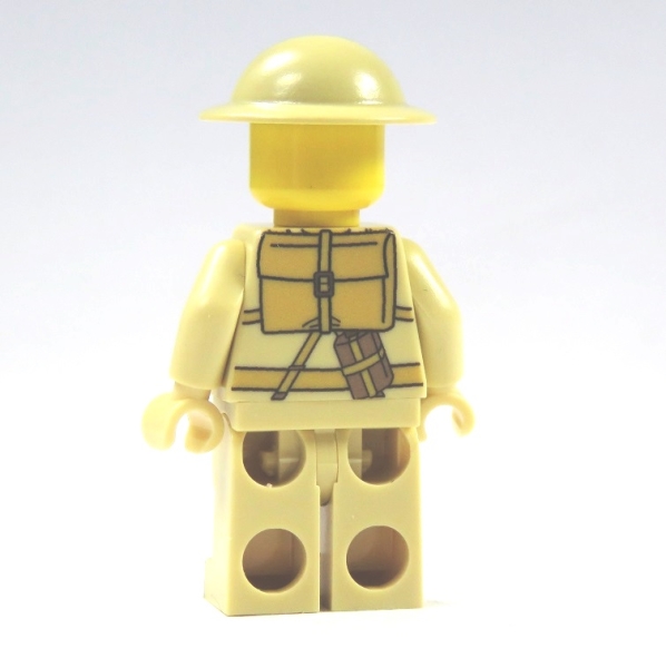 British custom soldier from LEGO® and custom parts