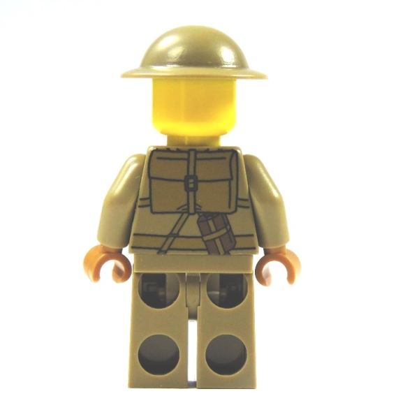 British custom soldier from LEGO® and custom parts