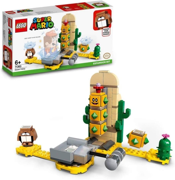 LEGO 71363 Super Mario Desert Pokey Expansion Set - Markenwelt Voegele