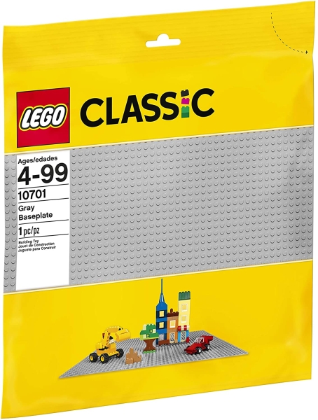 LEGO® 10701 City Bauplatte in grau