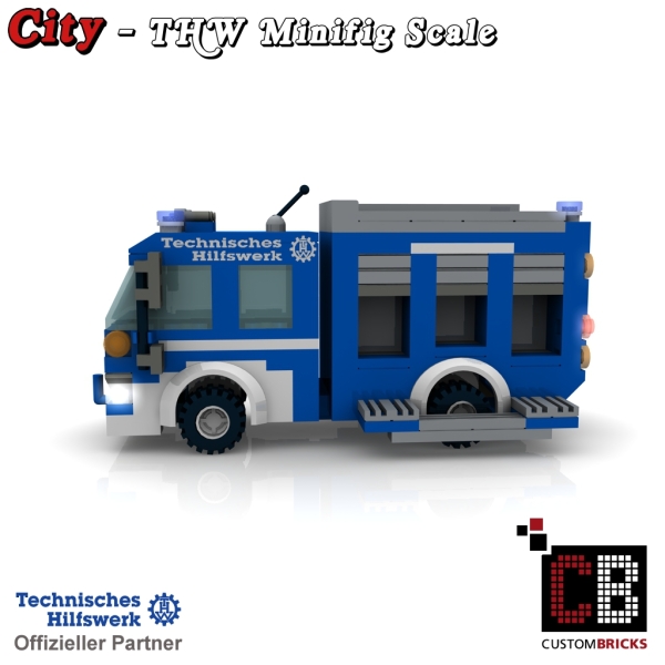 Custom THW Model instruction - Equipment vehicle GKW 2