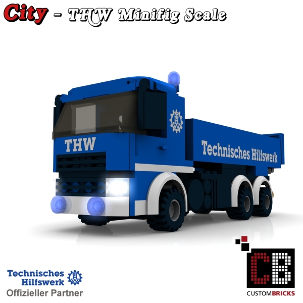 Custom THW Model instruction - Truck LKW