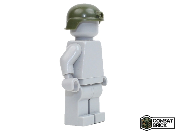 5 Combat Brick Custom Moderner Kampf Helm für LEGO® Figuren grün