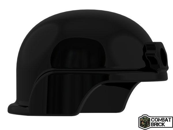 5 Combat Brick Custom Moderner Kampf Helm für LEGO® Figuren schwarz