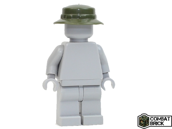 Combat Brick soldiers Boonie hat 5 peaces in black for LEGO® figures