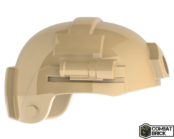 5 Combat Brick Custom Special Forces Leichtbau Helm für LEGO® Figuren dark tan