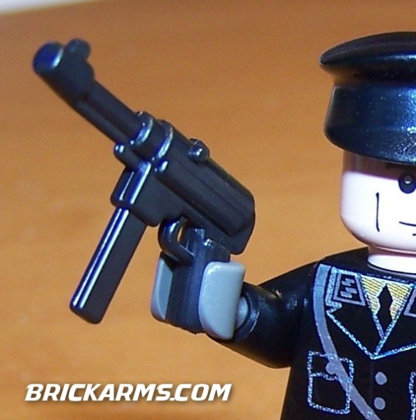 Brickarms MP 40 schwarz für LEGO Figuren