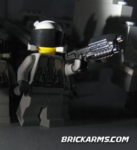 Brickarms SAR Gun black for LEGO figures