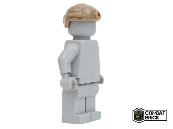 5 Combat Brick Custom Special Forces Leichtbau Helm für LEGO® Figuren dark tan